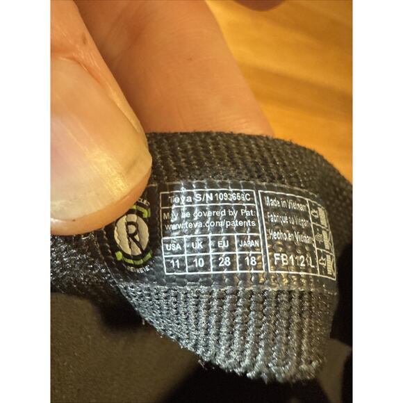 Teva Little Kids (toddler) Mush II Ravine Black Sz 11 - Picture 3 of 7